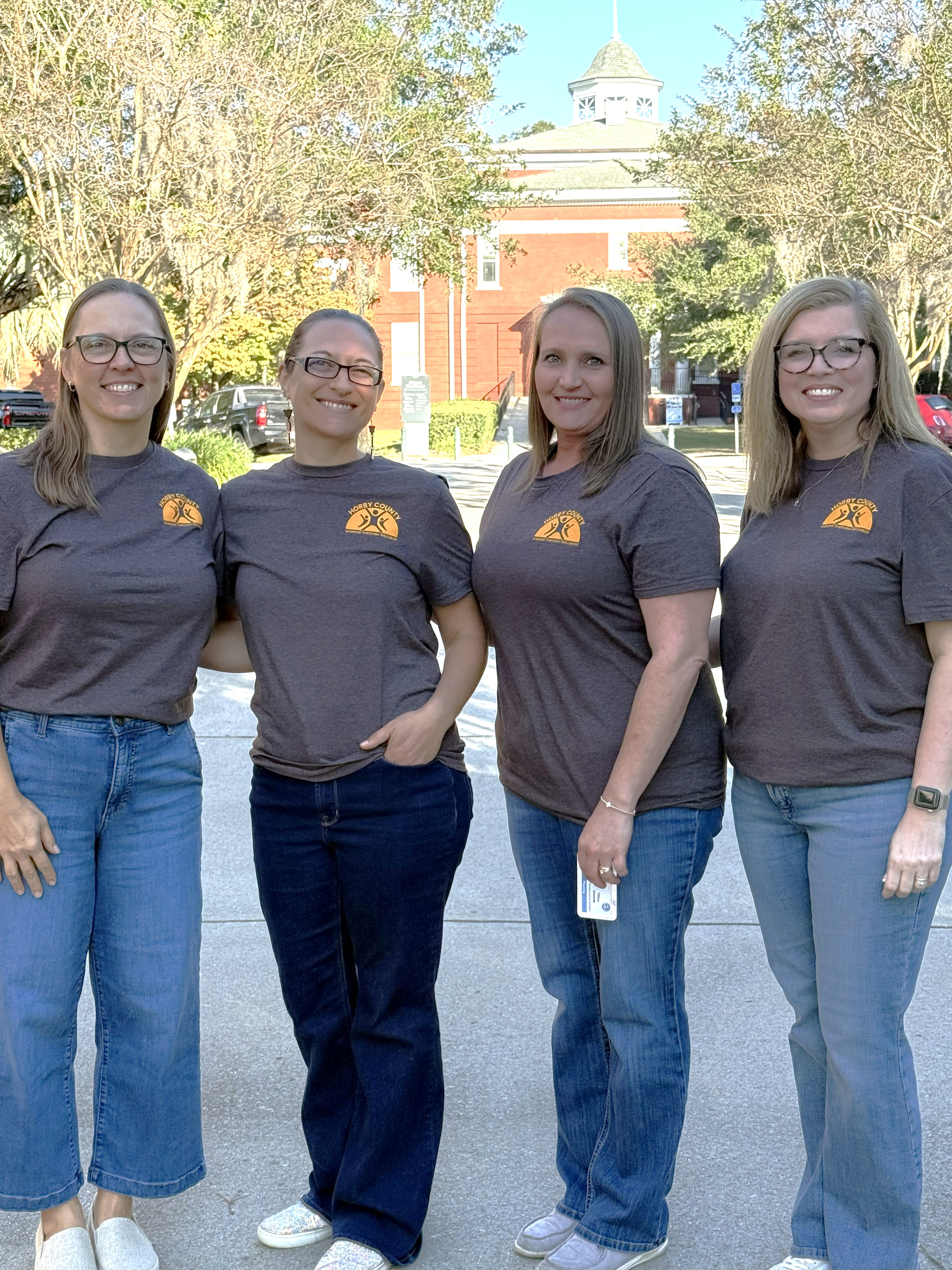 Walktober participants from Planning & Zoning department