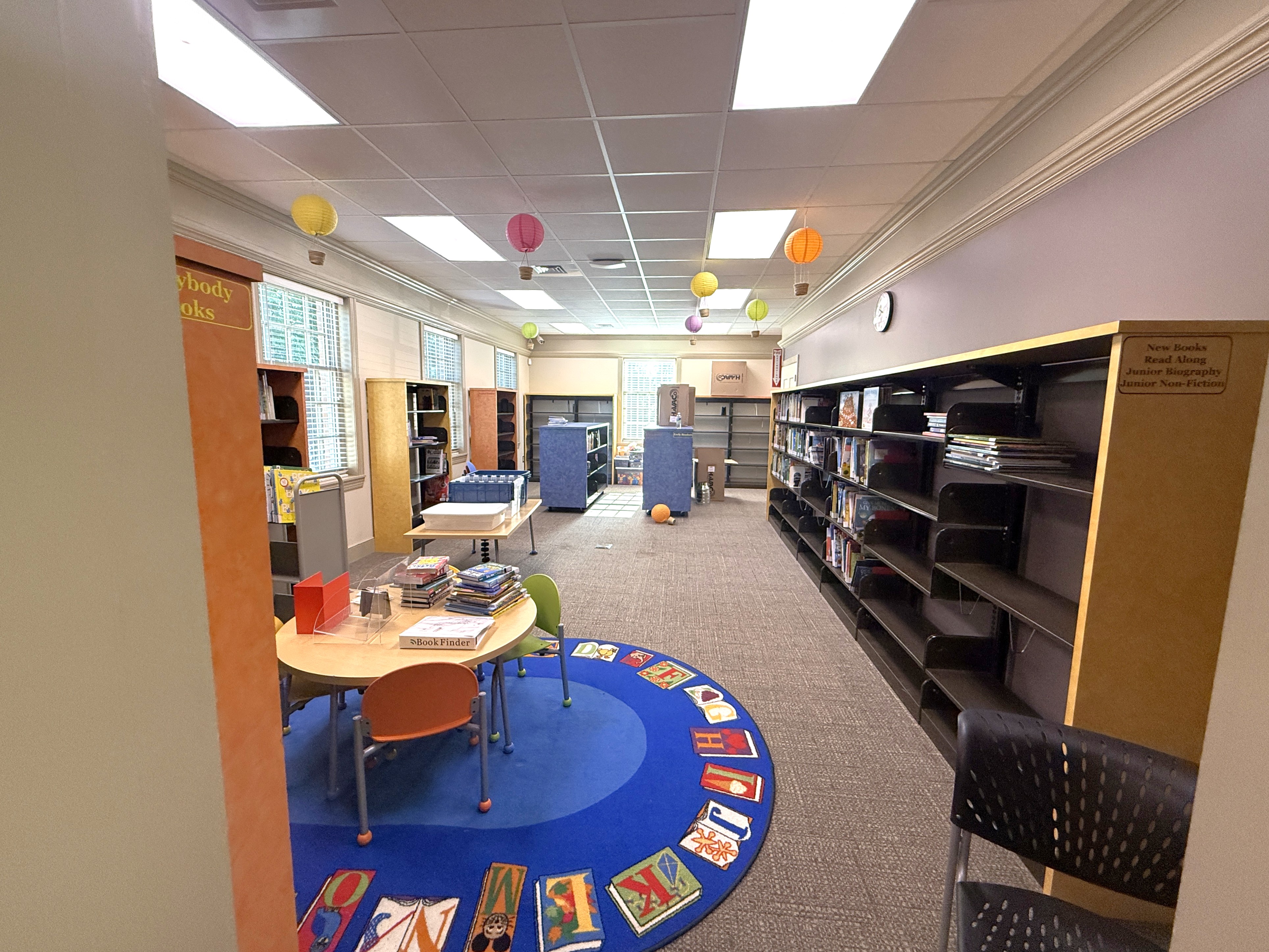 Children's room will receive upgrades including new carpet and fresh paint.
