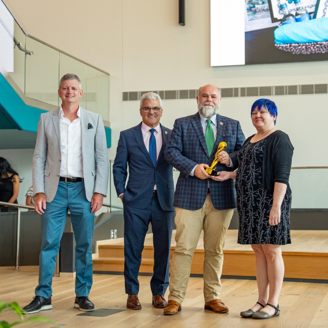Horry County Museum Director Walter Hill presented with CCU 2026 Changemaker award