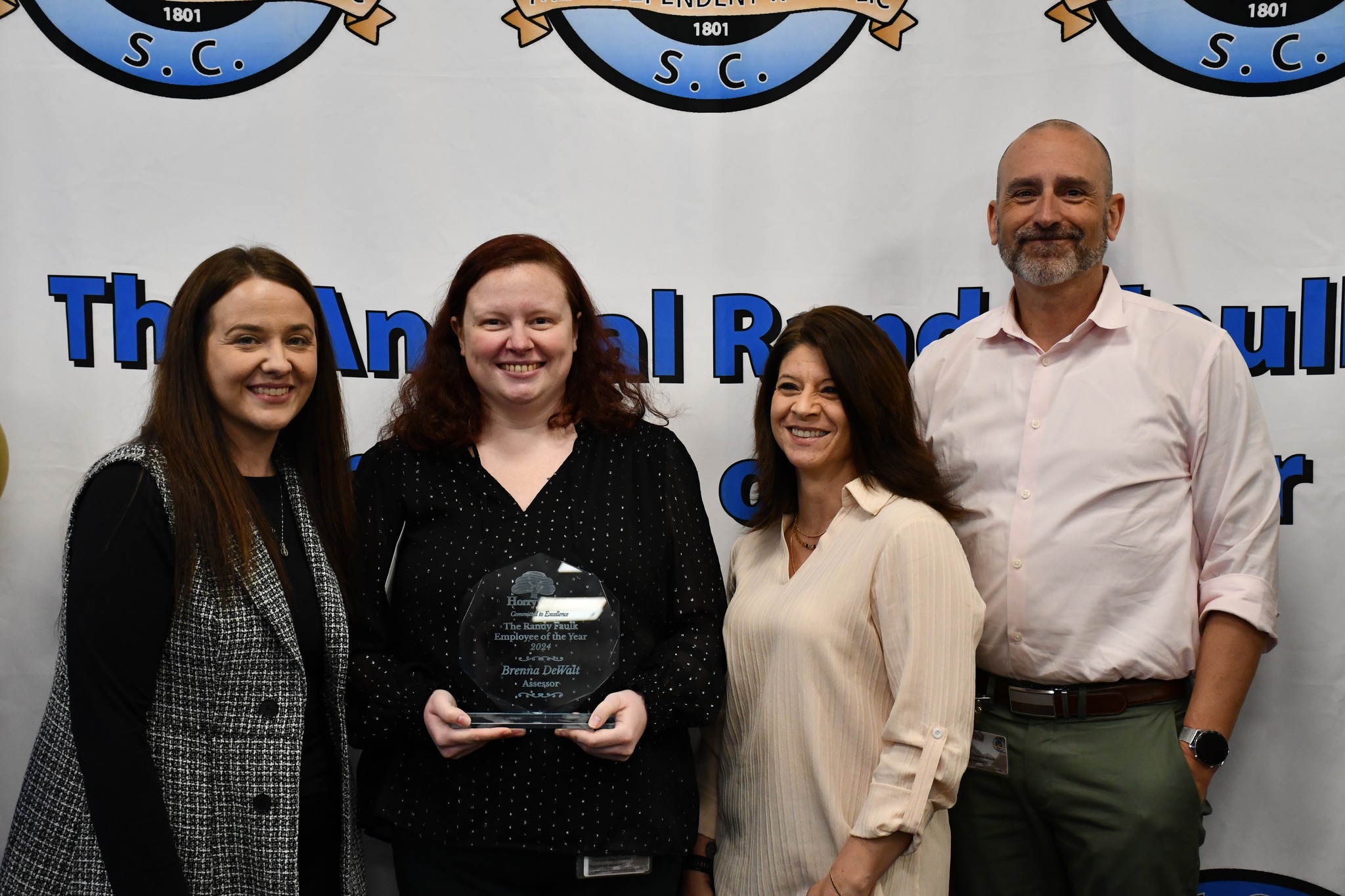 Brenna DeWalt from the Assessor’s Office was selected as the 2024 Employee of the Year.