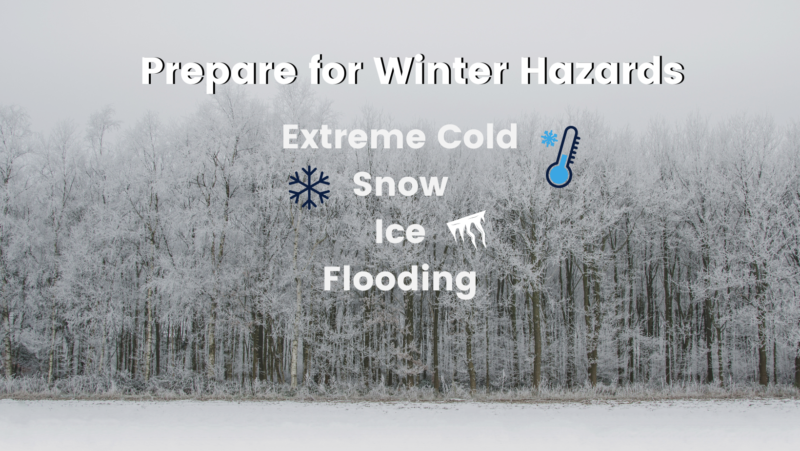 Prepare For Winter Hazards