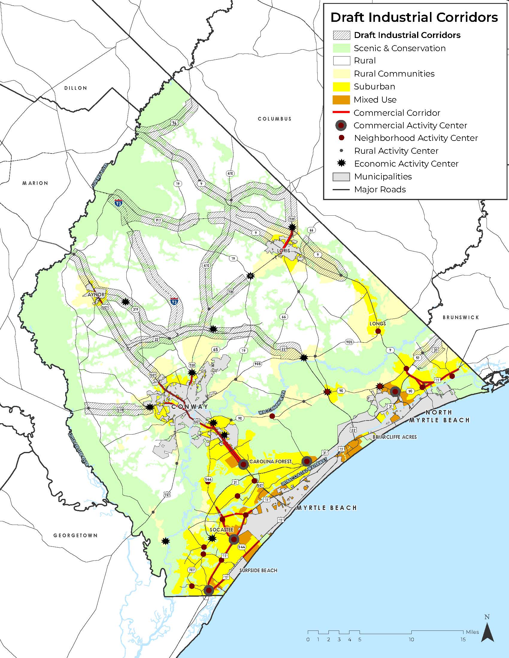 Draft of Industrial Corridors Overlay 
